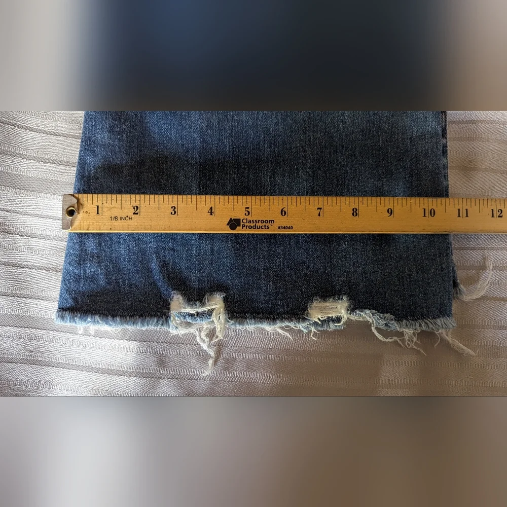 Flying Monkey Black Label Women's Blue Flared Jeans Size 32 - Picture 15 of 15